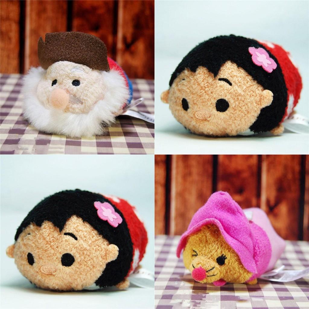 New Plush Doll Mini Toy Tsum Tsum Winnie The Pooh Toy Story Little Mermaid Adorable Design