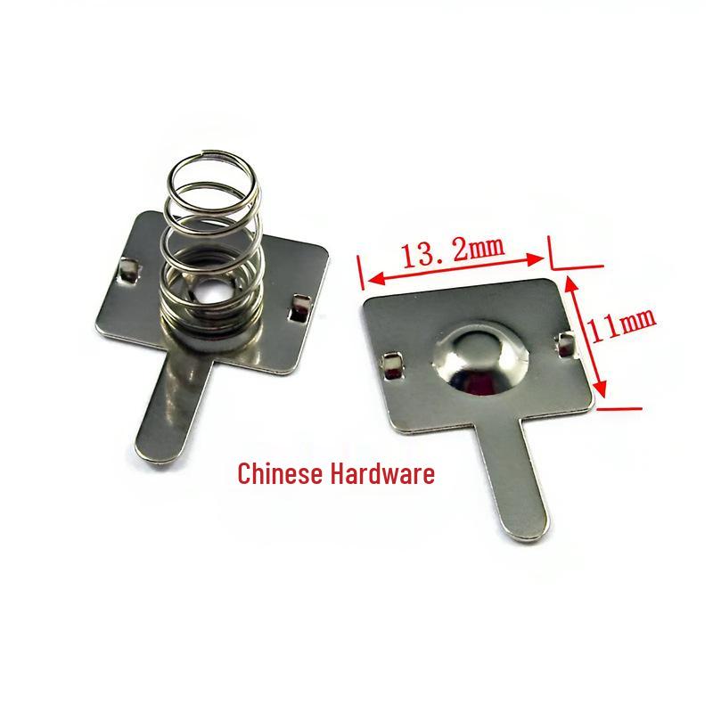 Size 5 AA Battery Contact Spring - Positive & Negative Electrode Sheet