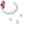 Chiikawa Pure Silver 999 Bead - Kii, Hachi, Nyan, Usagi 3D Design Silver Rope DIY Accessories