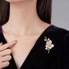 Imitation Pearls Jasmine Flower Brooch Multi-Occasion Wear Collar Lapel Pin Lapel Pin Accessories