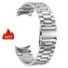 Kovový řemínek pro Samsung Galaxy Watch 6 5 4 náramek 40 mm 44 mm Jedno kliknutí pro Galaxy Watch 6 Classic 43 mm 47 mm pásek