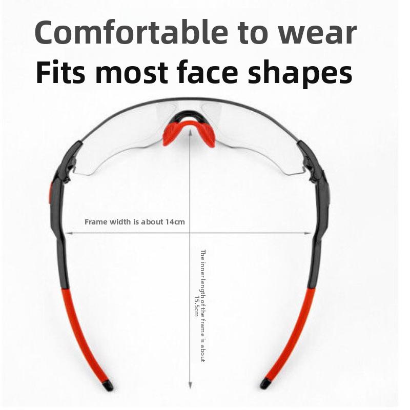 Outdoor Polarized Fashionable Sports Glasses for Men and Women Windproof Suitable for Baseball Running Fishing Golf and Driving