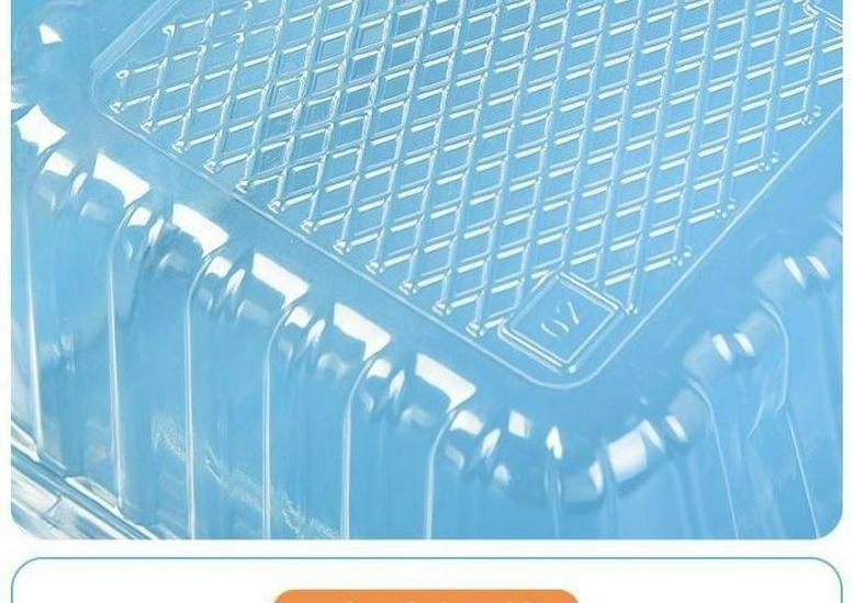 Clear Plastic Disposable Fruit Box with Lid for Strawberries