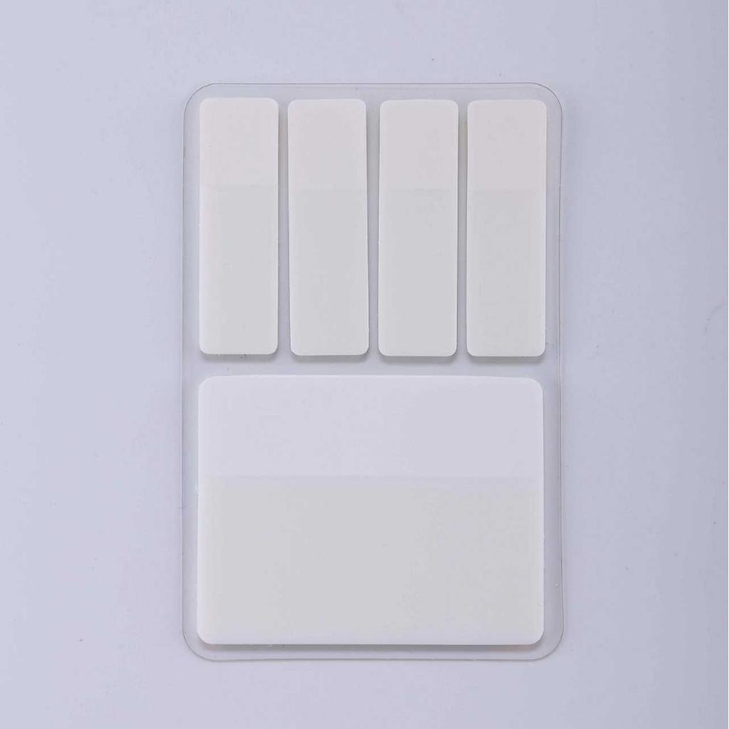 100/120Sheets Colorful Transparent Fluorescent Index Tabs Sticky Note Page Marker Planner Stickers Classification Writing Office