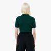 Lacoste Women's Soft Wool Short Sleeve Sweater Polo PF525E-55N132