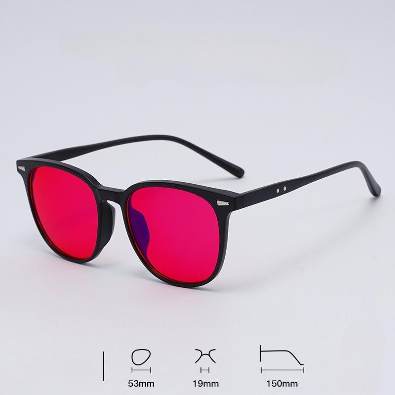 2026 New Fashion Square Frame Blue Light Blocking Sleep-Aid Glasses TR90 Frame Gaming AR Anti-Reflective Coating Goggles
