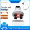 Popular EMS Microcurrent Head Massager: Smart Charging, Waterproof, Red Light, Vibration Therapy