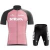 Herren Damen Radsport Trikot Set Kurzarm Schnelltrocknend Fahrradbekleidung Rennrad Mountainbike Outdoor Sport