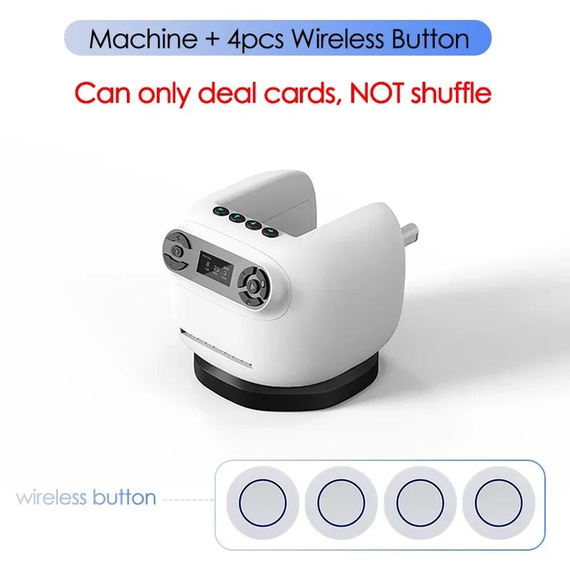 360° Rotating Fully Automatic Intelligent Card Dealer Rechargeable Cards Distribution Machine Poker Tool Electric Card Dealer