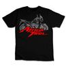 Honda Mens and Womens Tshirt Honda Africa Twin Summer Motorcycle Tee Racing Shortsleeved Spring Cycling Offroad Fashion Top