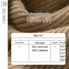 JIUMU Men's Double-Layer Wool Knit Beanie