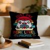 Colorful Graffiti Game Gamepad Cushion Cover Short plush pillowcase for bed sofa carwashable