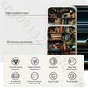 Creative Bookshelf TICKET Decal Skin Wrap for iPhone 17 Pro/Pro max Protective Film for Back, Frame, Camera
