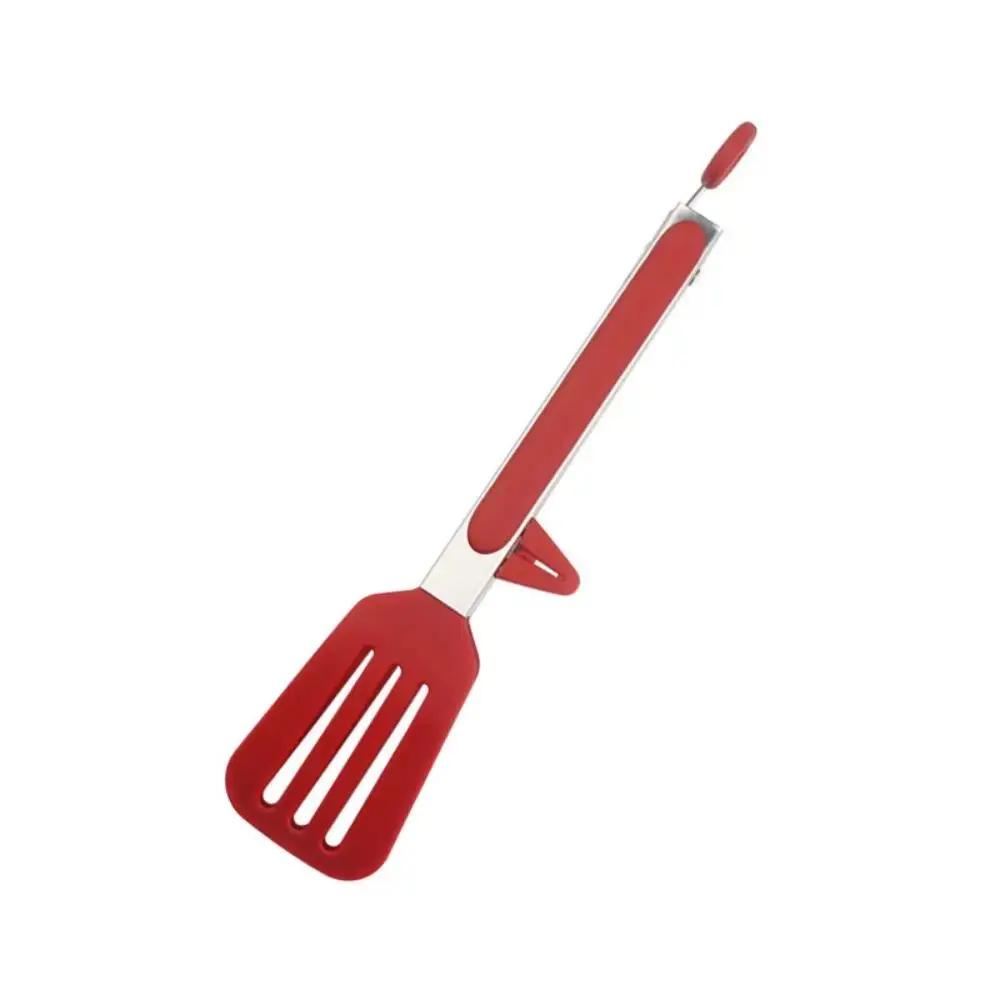 

Пищевой зажим из нержавеющей стали с кронштейном 9 дюймов силиконовый зажим силиконовый зажим для хлеба еды противоожоговый зажим для гриля шведского стола красный