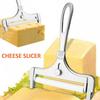 Premium Aluminium Alloy Cheese Slicer Wire Adjustable Cheese Cutter Butter Splitter Easy to Cutting Soft and Semi-Hard Cheeses