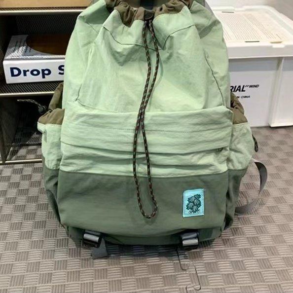 Backpack Drawstring Drawstring Backpack for Women s Outdoor Sports and Mountaineering, Large Capacity Lightweight Travel Bag