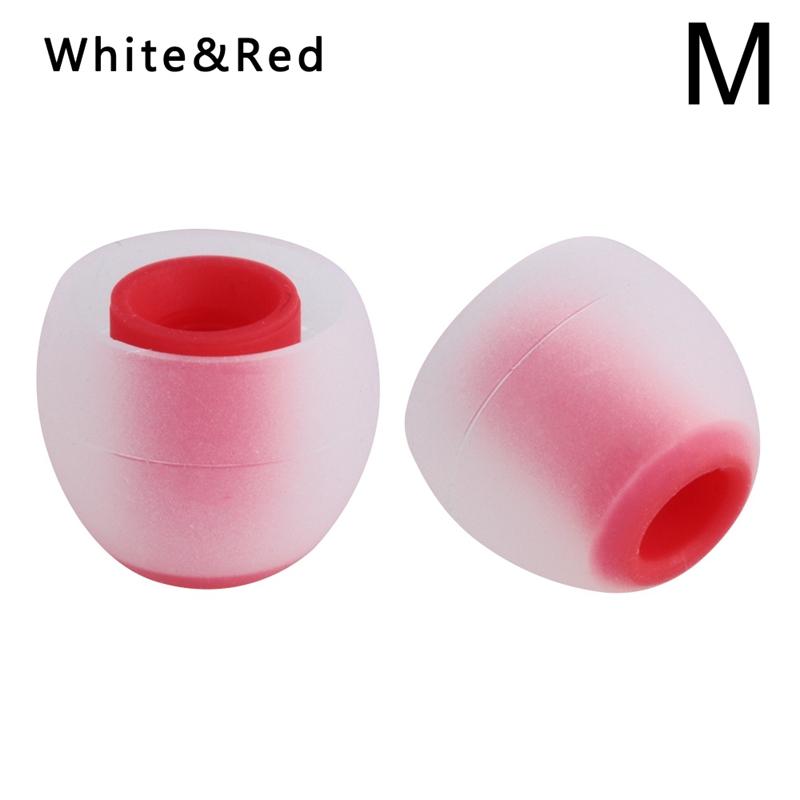 12 Pcs 3.8mm In-Ear Earphone Sleeve Universal Colorful Soft Silicone Earbuds Replaceable Rubber Ear Tips Headphone Accessories