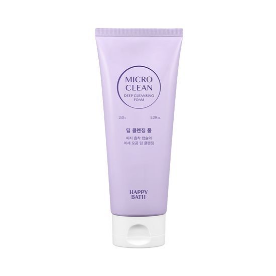HAPPY BATH Micro Clean Deep Cleansing Foam 150G*2 Double Promotion