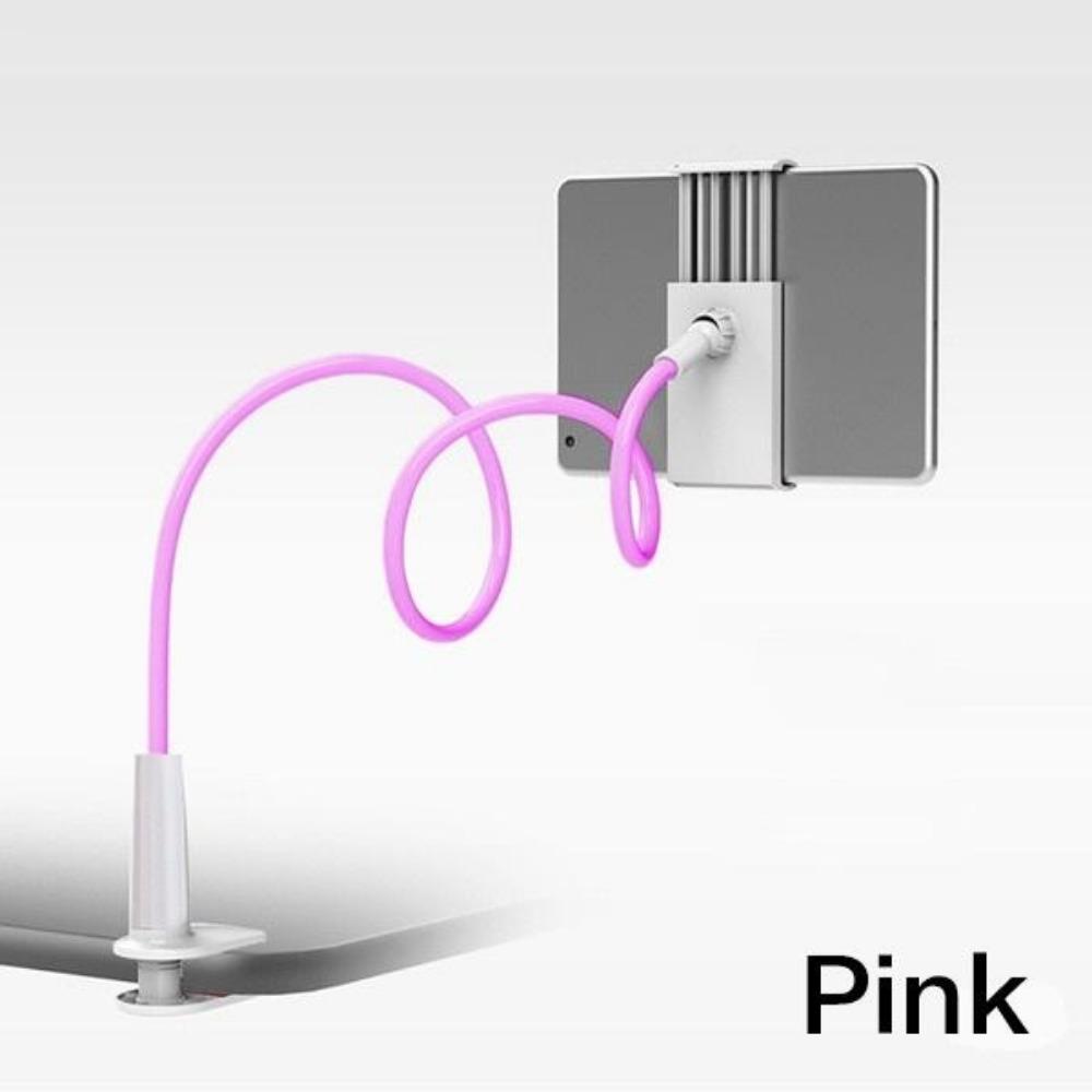 Supporto per Selfie Stick retrattile da appendere al collo, staffa regolabile a rotazione libera a 360°, supporto universale da scrivania, letto, auto, per cellulare pigro