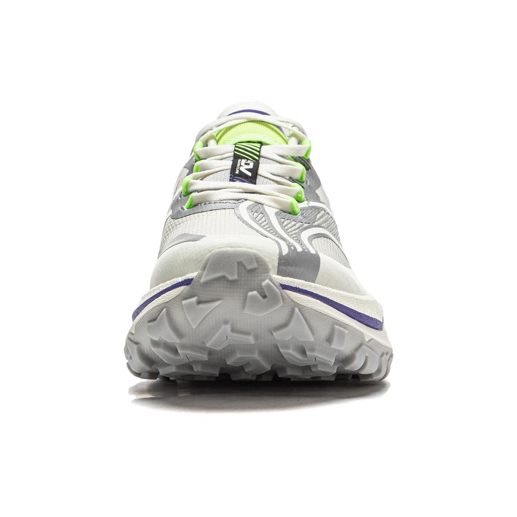 New LiNing Dilu Cushioning Anti Slip And Wear Resistant Low Top Running Shoes Men's Silver Gray ARNT003-7