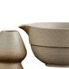 Matcha Set Keramikschale mit Ausguss für Teeliebhaber Tragbar Robust Sieb Besenhalter Zeremonie