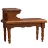 1PC Vintage Miniature Furniture 1:12 Dollhouse Wood Table Multifunction Cabinet Bookcase Model Toy Cupboard Dolls Accessories
