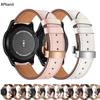 Echtes Leder Armband mit Schmetterlingsverschluss für Samsung/Huawei Uhr - Universell 20mm/22mm