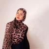 Best-Selling Ink Print Muslim Hijab Polyester Cotton Long Scarf Shawl Ethnic Women's Headscarf