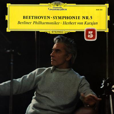 LP Record BERLINER PHILHARMONIKER, HERBERT VO - Beethoven, Symphonie Nr. 5 C-moll O 2535304 Deutsche Grammo Germany Classical Used