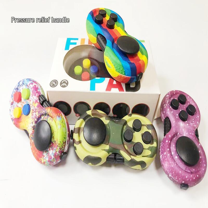 First Gen Fidget Pad Game Controller - Novelty Decompression Cube Toy