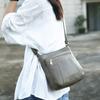 Genuine Leather Bag Ladies Shoulder Bag Multi Compartment Crossbody Bag Cowhide Shoulder Crossbody Bag