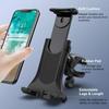 1 Pc Untoom Bike Tablet Holder Indoor Gym Treadmill Handlebar Bracket Stand for Tablet Mobile Phone Support for 4-12inch Devices IPad