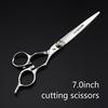 Takon Hairdressing Scissors: 5.5" & 6.0" Flat Straight Shears, Barber Scissors in Multiple Sizes.