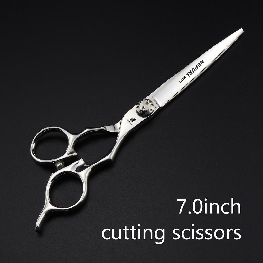 Takon Hairdressing Scissors: 5.5" & 6.0" Flat Straight Shears, Barber Scissors in Multiple Sizes.