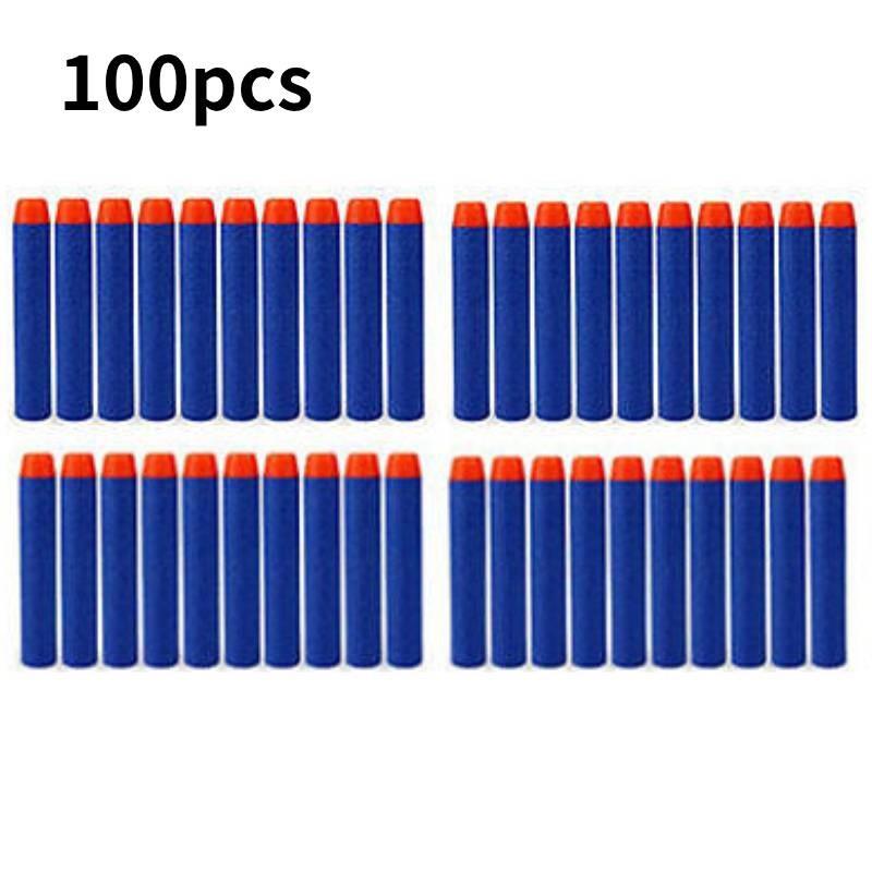 High Quality 7.2cm Eva Foam Bullet Accessories For Soft Dart Guns In Multiple Colors