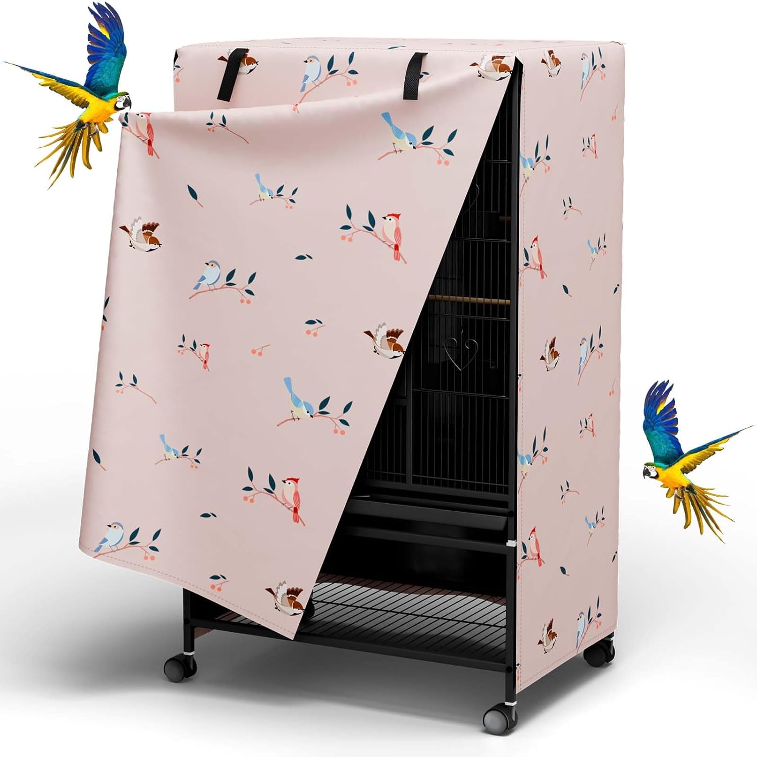 Nighttime Bird Cage Cover with Zipper