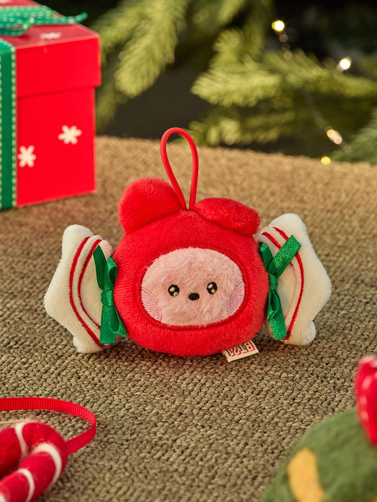 BT21 COOKY Mini Minini Petit Holiday Ornament Plush Keychain