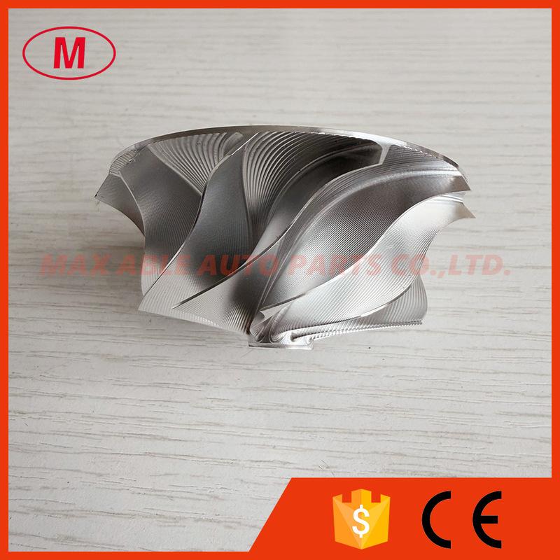 RHF5 Reverse 11+0 Blades 49.50/63.80mm Point Milling,snake Curve,high Performance Aluminum 2618/milling/billet Compressor Wheel