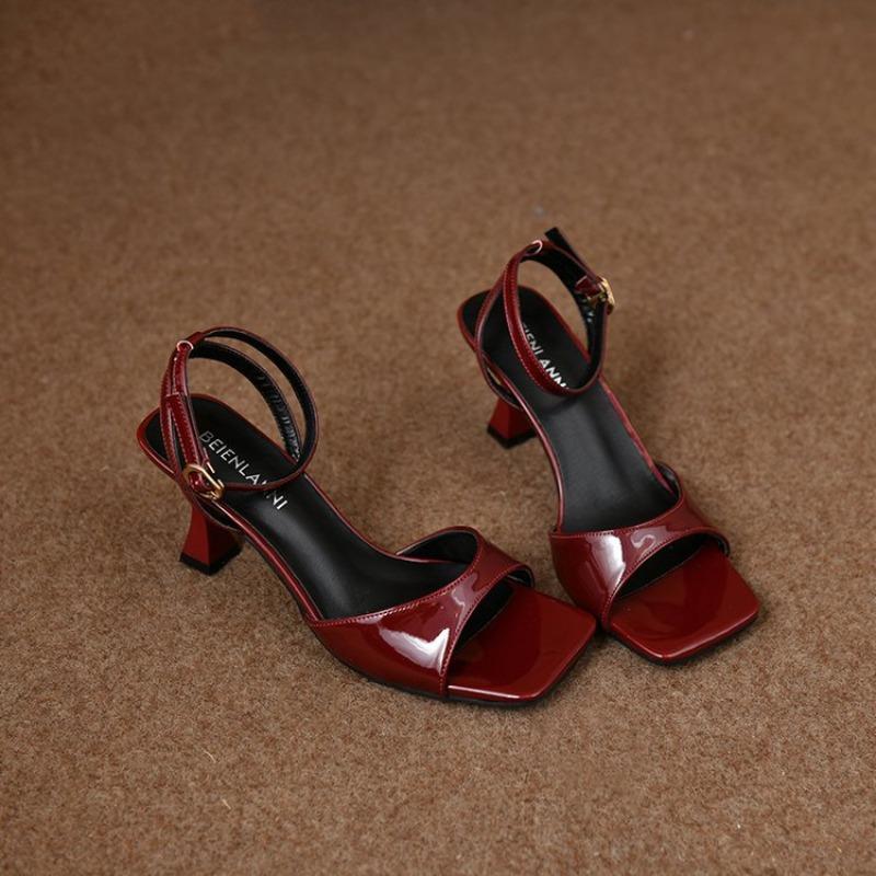 

Summer Women s Shoes Women Design Sexy High Heels Elegant Shallow Mouth Bride Shoes Mujer Zapatos 41 червоний
