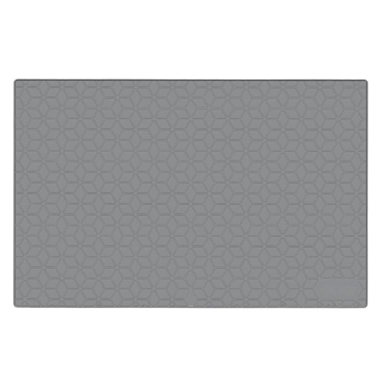

Practical Rubber Cabinet Pad Non Skid Shelf Liner For Home Organization And Hygiene 71.1cmx56cm серый