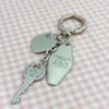 Metal Hotel Key Set Keyring Bag Charm Keychain 2 Colors