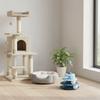 Cat Turntable Toy Interactive Amusement Plate Kitten Puzzle Plaything Boredom Relief Pet Teaser