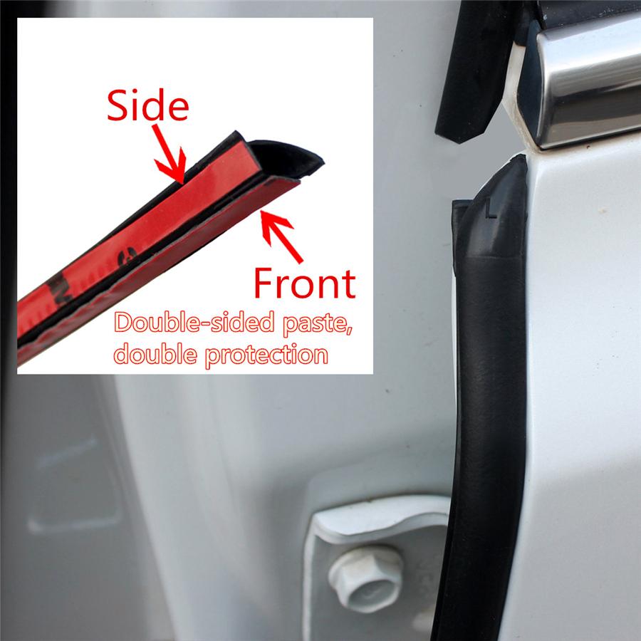 2X80cm B Type B Pillar Car Rubber Seal Strip Anti-Noise Dustproof 3M EPDM Rubber Sealing strips Dual Side Self Adhesive Sound Insulation Trim