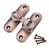 Multipurpose Sliding Door Latches Bolt Lock for Home and Office Supplies Security Daily Use Sturdy Zines Alloy