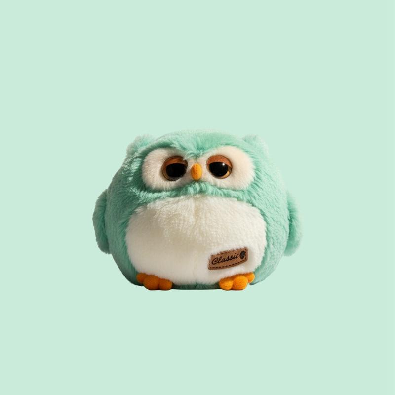 Lebensechte Eulen-Stofftier-Puppe, Niedliche Puppe als Schlafbegleiter für Mädchen, Geschenk für Kinder