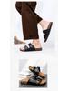 Men's Birkenstock Double Buckle Open Toe Sandals - Summer Casual Outdoor Footwear Slippers