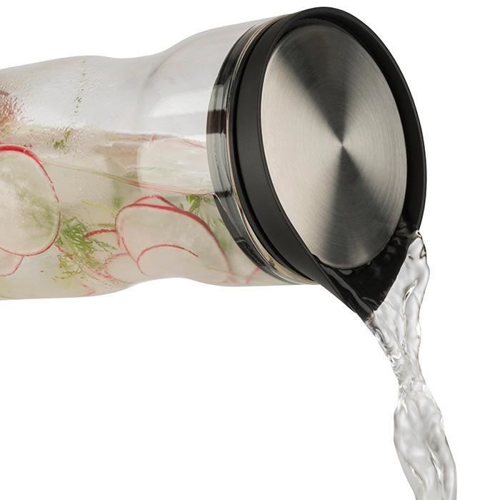 Aps - Carafe automatique verre 1 L Transparent