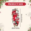 Light Up Christmas Stair Swag Artificial Wreath, Decoration, Stairway for Party
