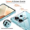 Silný nárazuvzdorný silikonový průhledný kryt na telefon pro Xiaomi Redmi Note 13 5G 13 Pro 4G 12 5G 11S 4G 10 Pro Ochranný zadní kryt