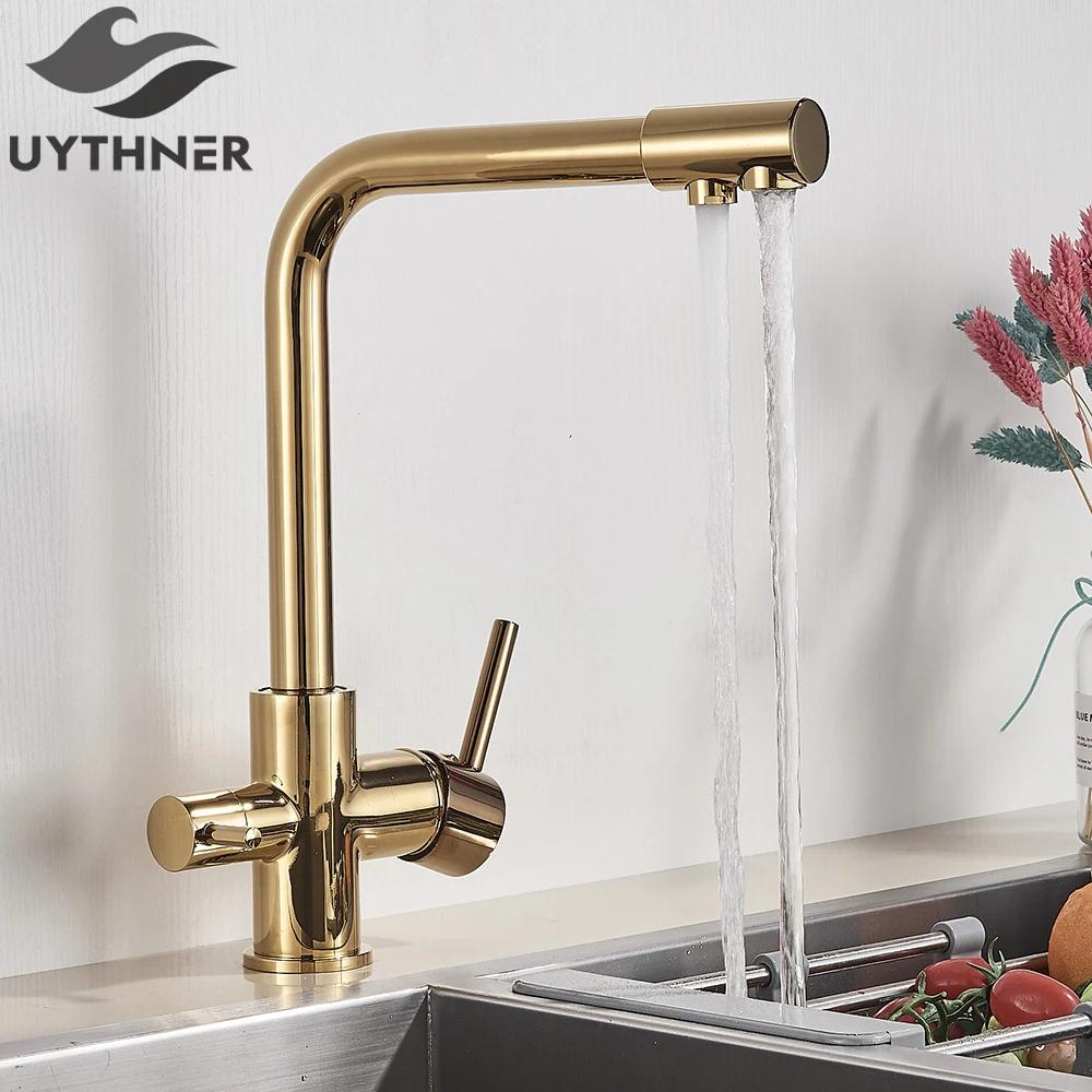 Water Filter Faucet Kitchen Faucet Drinking Water Tap Rotatable Water Purification Feature Taps For Kitchen Sink Mixer Cranes